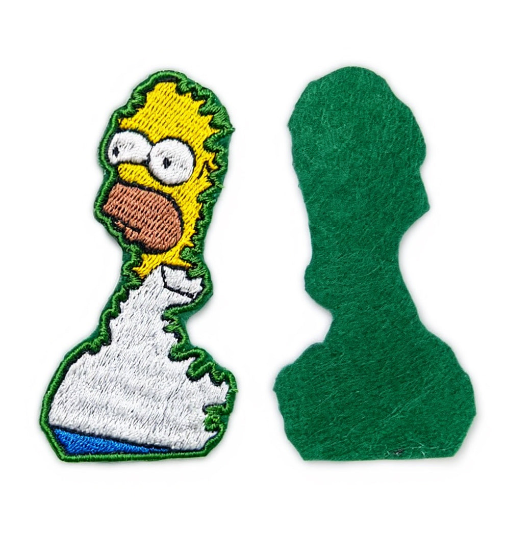 Homer arbusto bordado navideño