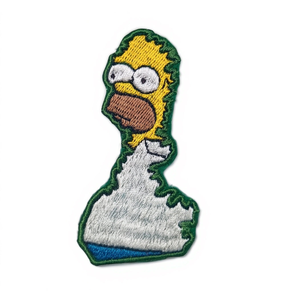 Homer arbusto bordado navideño