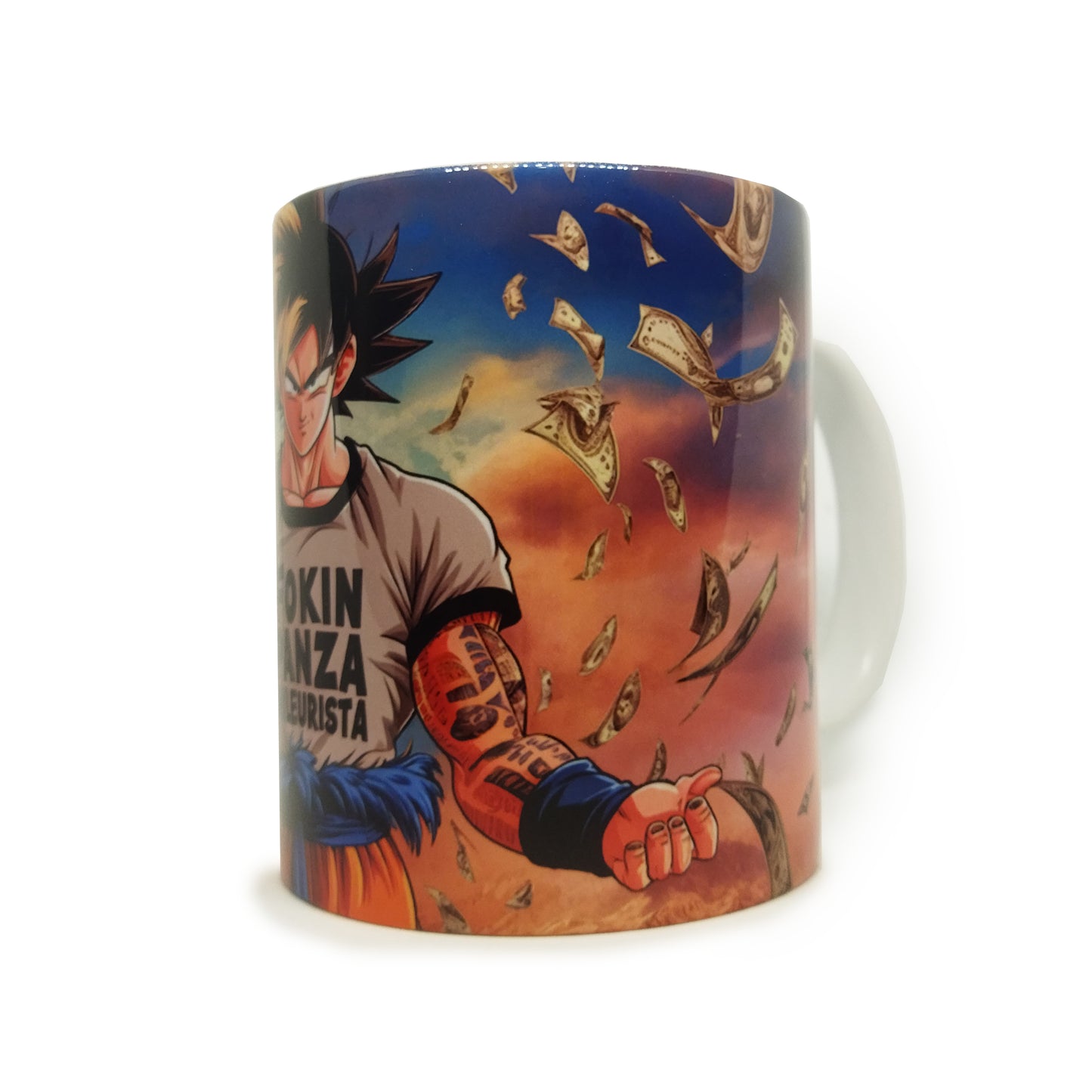 Taza LLados Goku