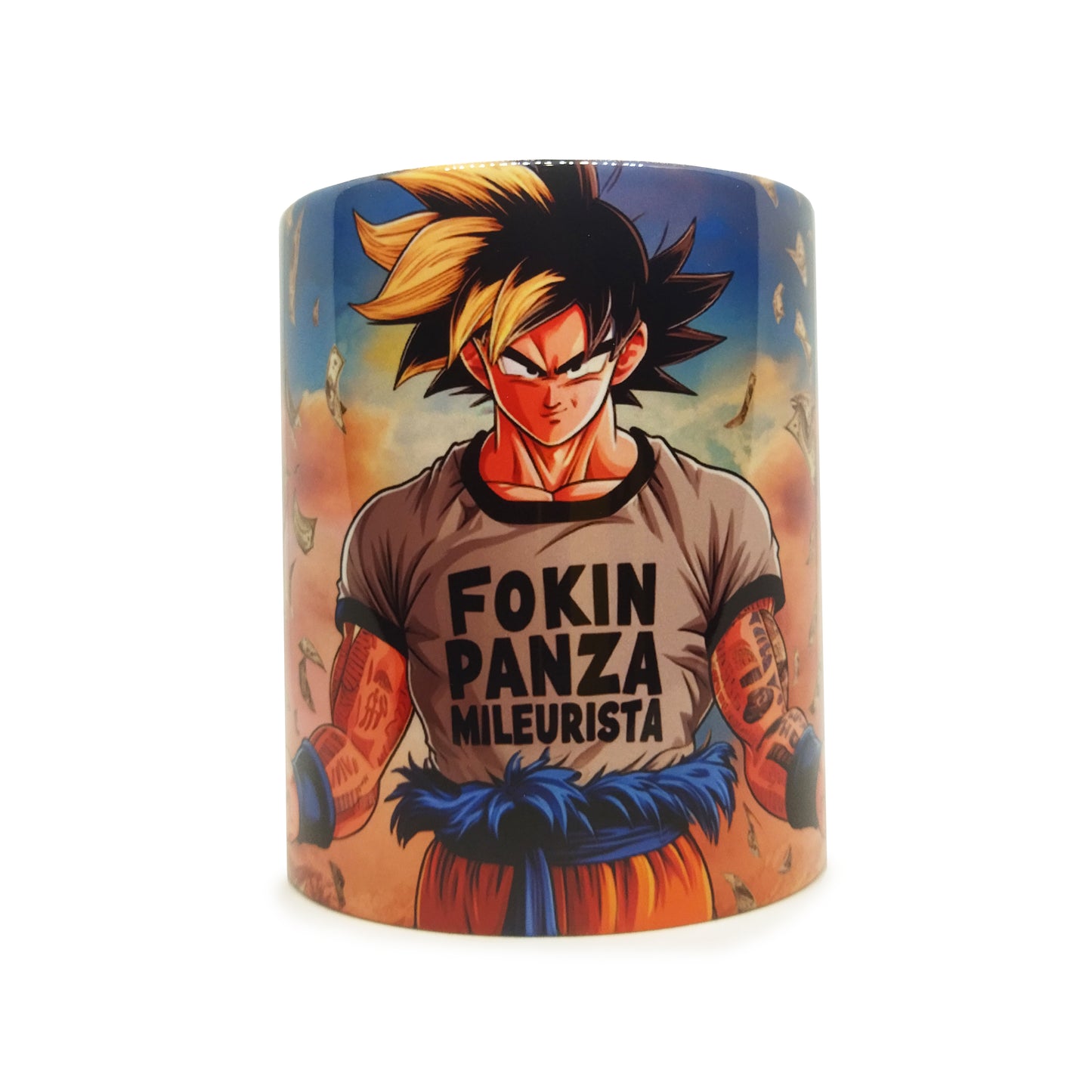 Taza LLados Goku