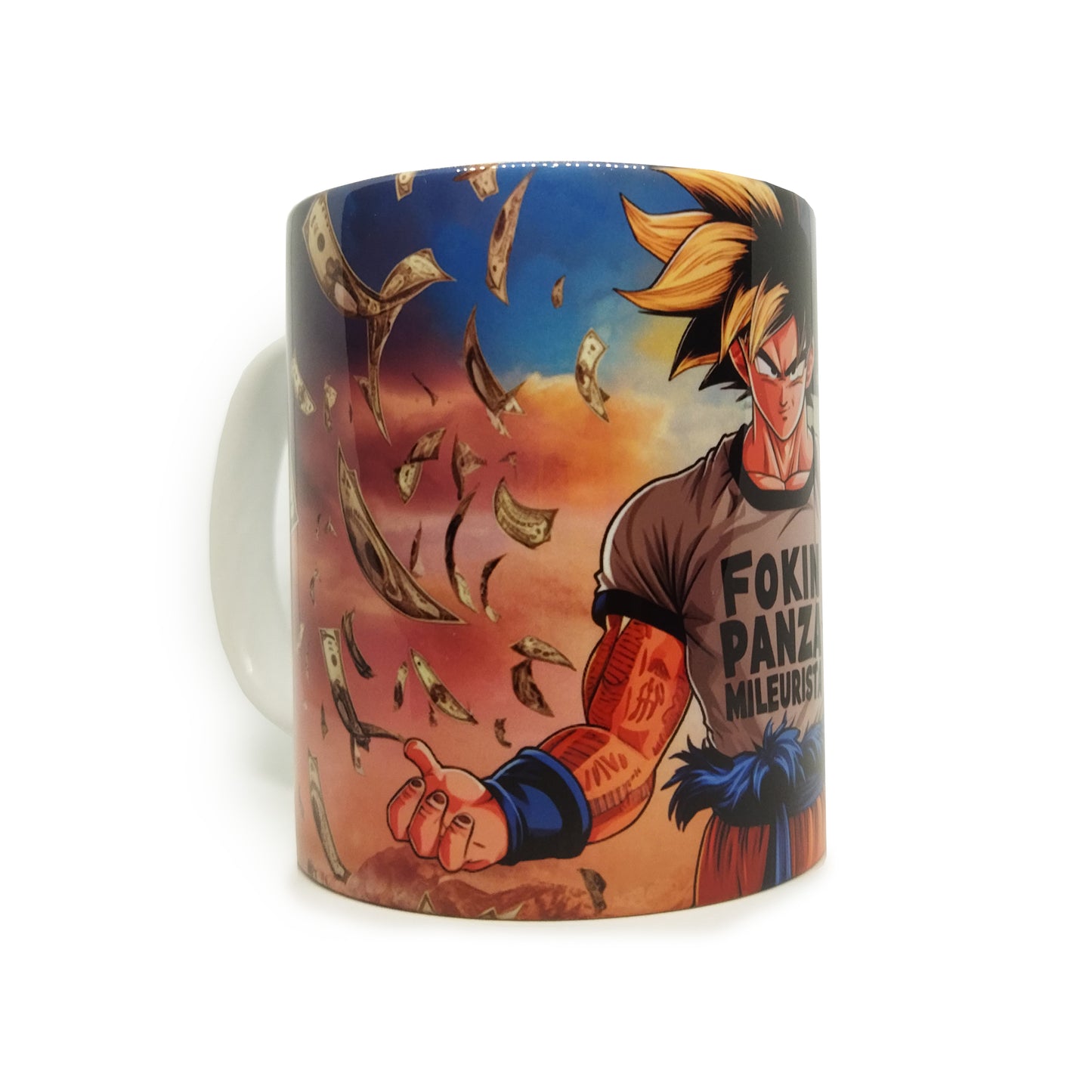 Taza LLados Goku